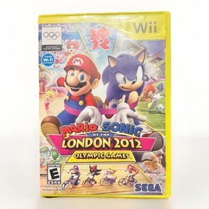 Nintendo Wii Mario & Sonic at the London 2012 Olympic Games With Manual Tested